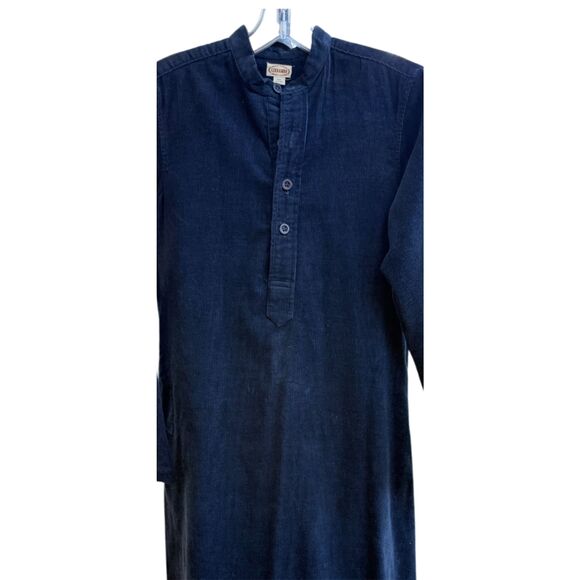 Corduroy Dress by Cinnamon Navy Blue Sz. 11/12 Vintage Tunic Fall Weekend - Picture 7 of 8